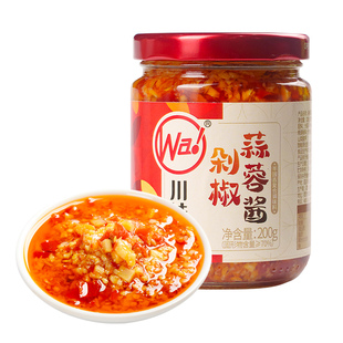 川娃子蒜蓉酱蒜蓉剁椒酱240g*2瓶