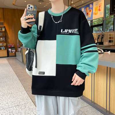 美式休闲青少年卫衣2024新款