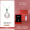 Green zirconium pearl necklace + brand packaging