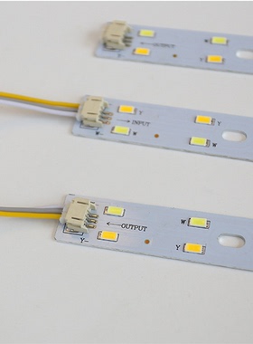 led30/39/49/52/59.5/69.5mmcm公分灯条配件双色贴片三色变光灯片