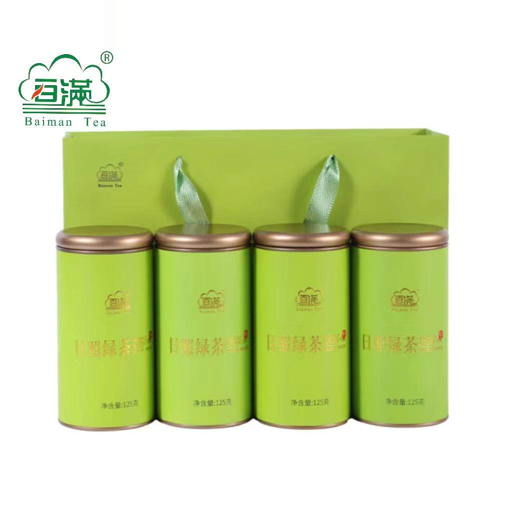 山东日照绿茶百满2026年新茶浓香板栗香自己喝500g简装送人口粮茶