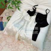 国风斜裁吊带内搭短款 925 中式 薄款 胸围90 夏季
