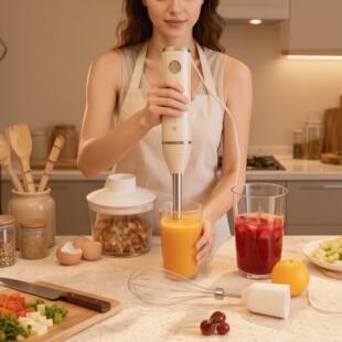 奥朗达家商用多功能手持式料理棒烘焙均质机搅拌机奶昔果汁料理棒