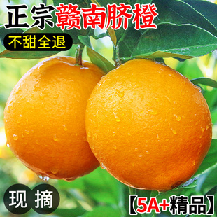正宗江西赣南脐橙9斤新鲜水果当季手剥果冻冰糖甜橙整箱大果包邮5