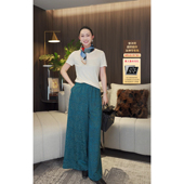 X007Y＋X066Y 腰松紧腰长裤 DaFangLady张大方