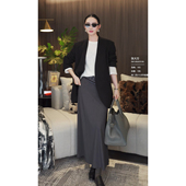 气质显瘦极踝裙6S204Z DaFangLady张大方