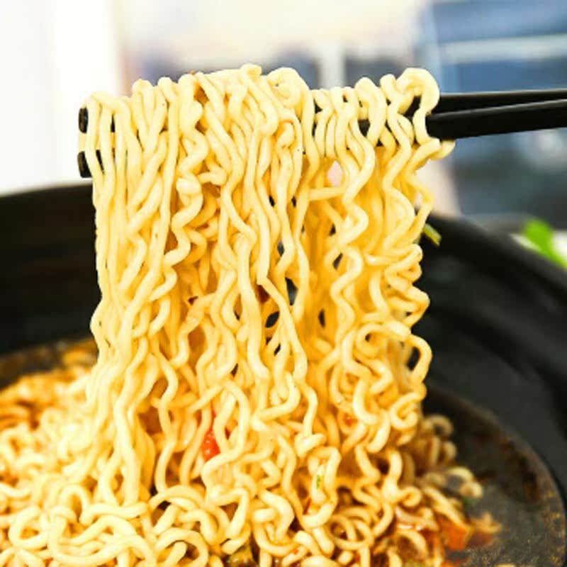 康師傅方便面勁爽拉面整箱12袋裝泡面混裝香辣紅燒牛肉老壇酸菜面