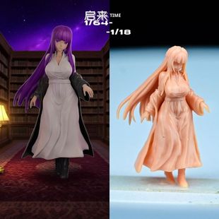 菲伦手办葬送的芙莉莲动漫角色练手涂装3D打印高精度机箱微缩白模