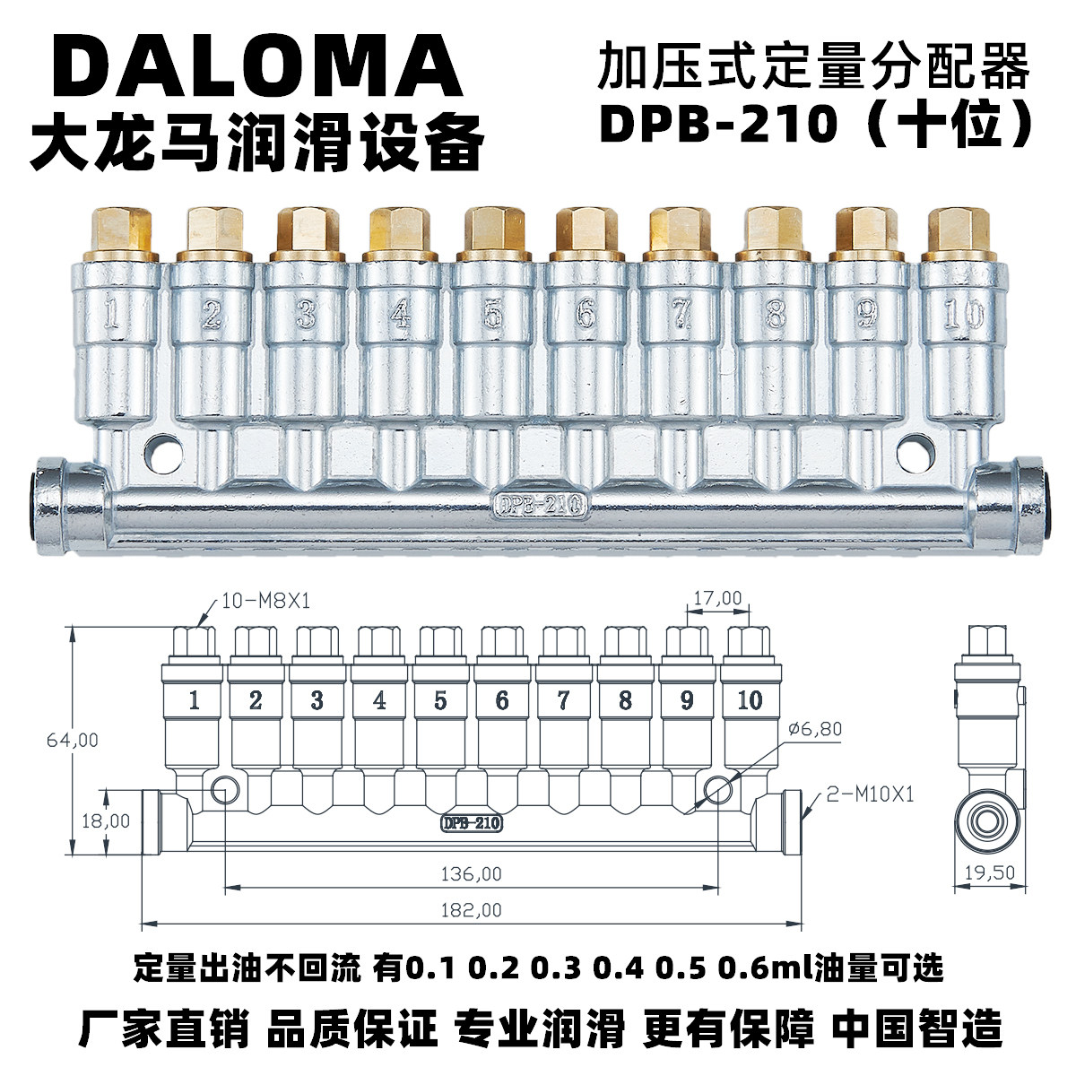 日本同款加压式定量分配器DPB-210 DPB-28 DPB-27 DPB-26 DPB-25,五金/工具,其他机械五金,淘宝优惠券,粉丝福利购,淘宝优惠卷