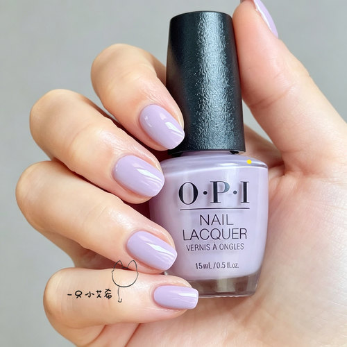 OPI奶油香芋淡紫免烤持久指甲油