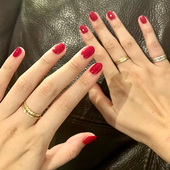 essie指甲油490正红not bed番茄红显白持久美甲免照灯 for red