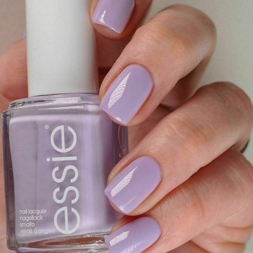 essie美国薰衣草粉紫色指甲油