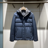 秋冬厚款 羽绒服 男士 工厂店热销代买 商务时尚 连帽鹅绒外套