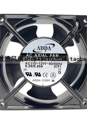 全新 ADDA AA1281MB/HB-AT/AW 110V 12CM 12038 电梯轴流散热风扇