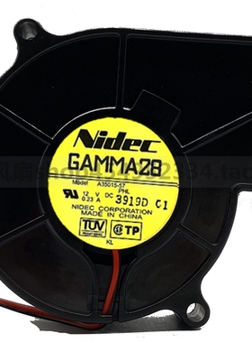 原装NIDEC GAMMA28 A35015-57 12V 0.233 7530投影机涡轮散热风扇