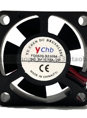 原装ychb 3010 FD0530-S3105A 5V 0.16A ZP 3cm 30*10mm散热风扇