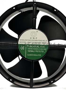 XNF轴流风机 XNF20060HA2-HB 230V 0.45A 65W工业排风扇 散热风机