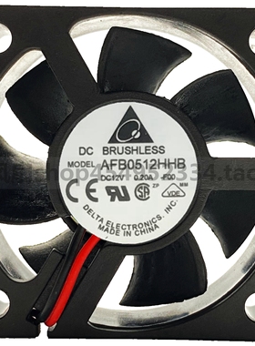 台达 AFB0512HHB-F00 5015 12V 0.20A 5CM/厘米 双滚珠大风量风扇
