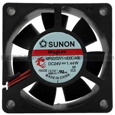 MF60202V1-1000C-A99台湾SUNON建准6020 24V变频器散热风扇6cm