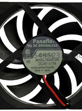 全新原装Panaflo FBK/FBA08T24H 24V 8010检测报警变频器散热风扇