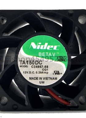 Nidec TA150DC C34957-58 12V 0.29A 4028 服务器 思科交换机风扇