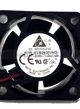 台达4CM 大风量 电源 5V 0.50A 散热风扇EFB0405VHD-ROO报警4020