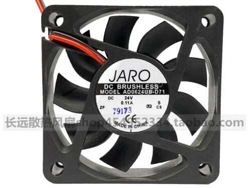 全新原装协憘ADDA 6015 24V 0.11A AD0624UB-D71 散热风扇
