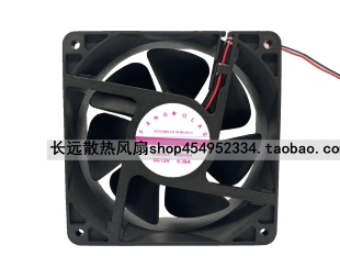 FANGOLAS 88H64 DC 12V 0.52A 12038 静音 大风量机箱散热风扇