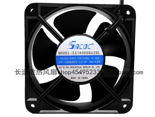 原装全新SEADA SA18060HA2BL 220V 18CM/厘米 轴流散热风扇风机