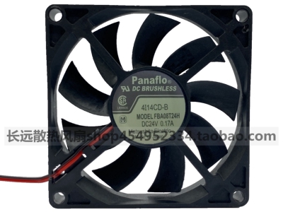 原装Panaflo 8015 24V FBK/FBA08T24H检测报警变频器散热风扇