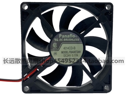 原装Panaflo 8015 24V FBK/FBA08T24H检测报警变频器散热风扇