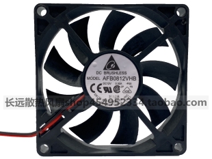 台达8015 AFB0812VHB 12v 0.30A 8厘米双滚珠机箱CPU风扇80*80*15