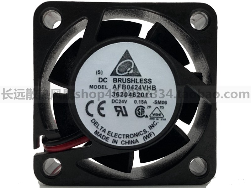 全新台达AFB0424SHB/HB/LB/VHB/HHB 24V 4015 变频器小型散热风扇