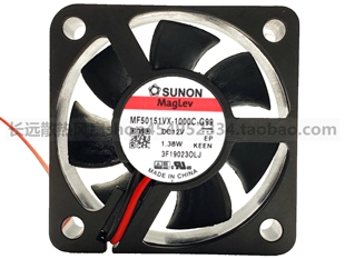 12V A99 1.38W 5015 建准5cm大风量变频风扇 MF50151VX 原装 1000C