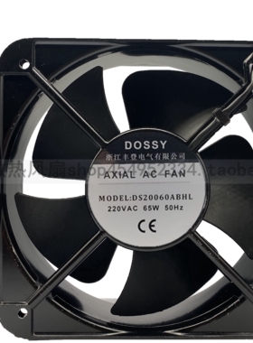 原装DOSSY丰登牌DS/DX18060ABHL 220V/380V 65W电箱散热风扇20060