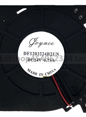 原装DF1203224B2UN 12032 24V 0.75A 12cm厘米鼓风机涡流风扇 2线