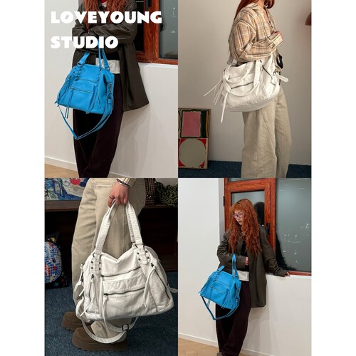 loveyoung原创慵懒风机车包