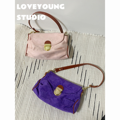 loveyoung【年中清清】疯狂618来咯 麂皮绒两用包