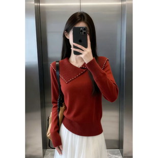 Y601 精致定制 650 高级不挑人上衣 拍对应编号 百搭针织衫 新小晴