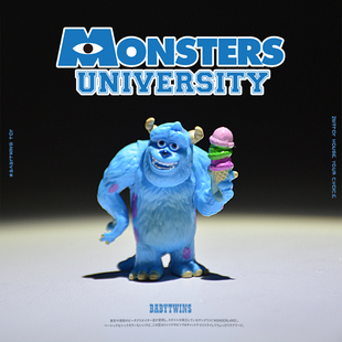 精致毛怪 怪物大学 摆件模型 可爱公仔卡通