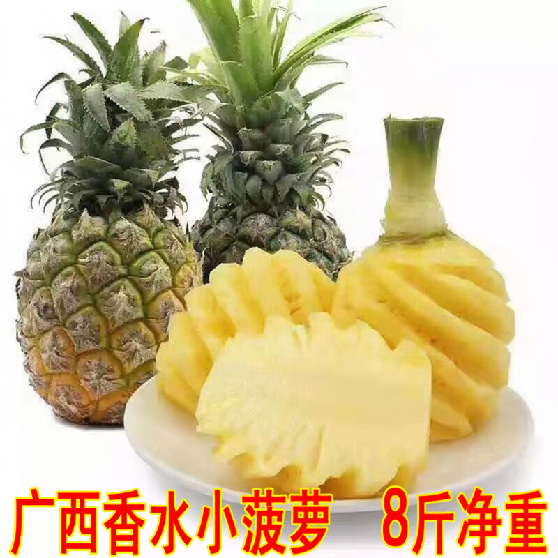 新摘广西菠萝酸甜香水小菠萝