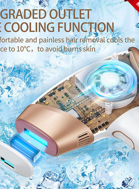 Sapphire Cooling IPL Laser Hair Removal IPL Device Bea uty