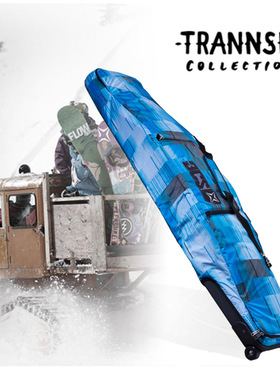 有评测视频 带轮板包全加厚里外防水大容量单板双板滑雪装备DNAB