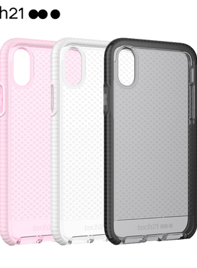tech21手机壳 for iPhoneX全包时尚防摔5.8寸屏通用苹果XS