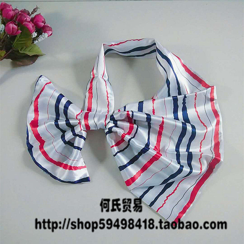 银行商务风制服职业装围巾女士