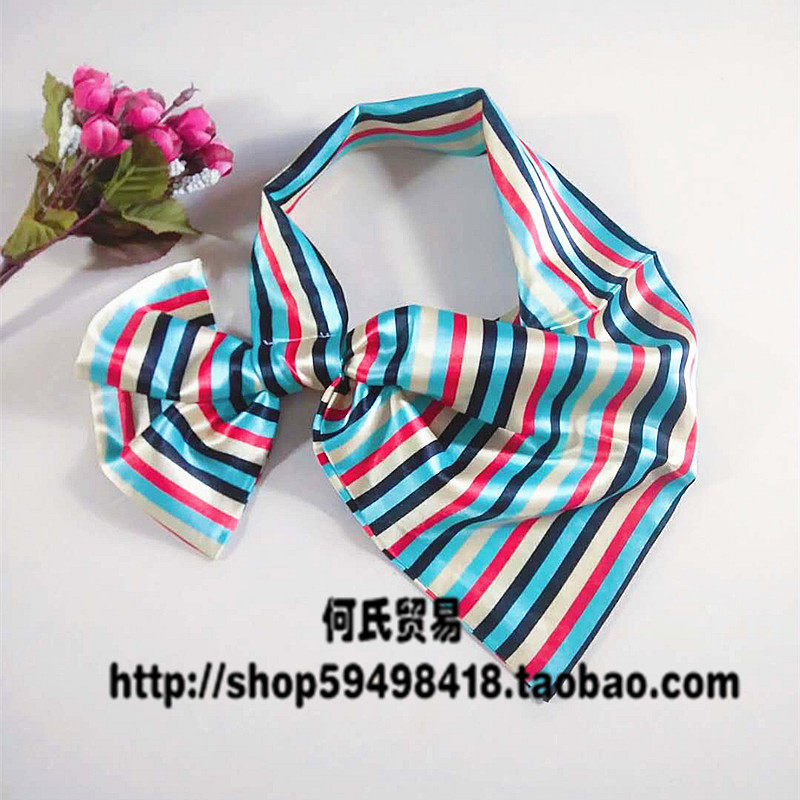 百变魔术丝巾韩版酒店空姐制服职围巾/丝巾/披肩