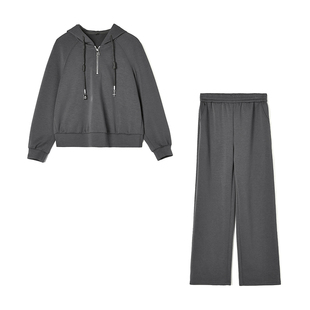 精品汉货HH秋装 两件套装 新款 长裤 女 连帽外套 Outlets专柜撤柜正品