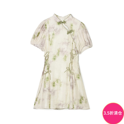 新中式温柔风连衣裙女