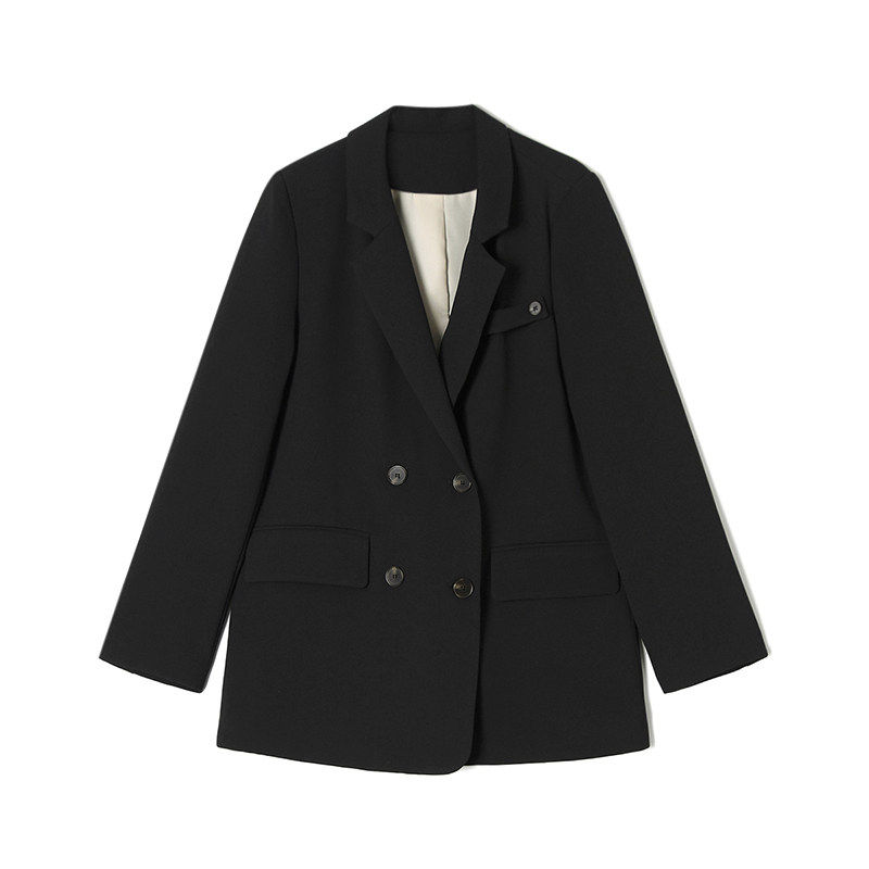 2026年春Outlets正品 高端WT系列职业女性气质上衣纯色西装外套女