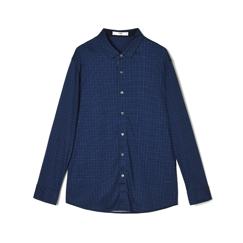 2025年春装Outlets专柜 高端ASN男装 商务休闲棉质上衣单排扣衬衫